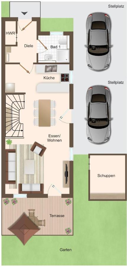 Alte Reihe 14 _Haus Teja_ Villa Zingst Buitenkant foto